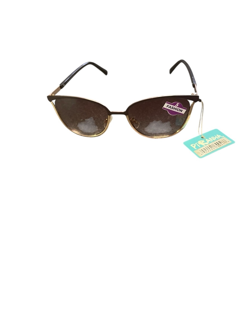 Cat-Eye Brown Gradient Women's Sunglasses - Fashion